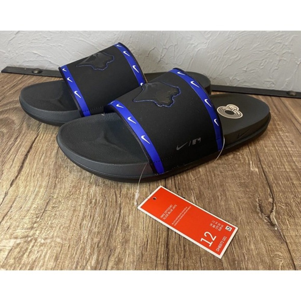 Nike Offcourt MLB‎ Toronto Blue Jays Men’s Slides Size 12 Flip Flops NEW